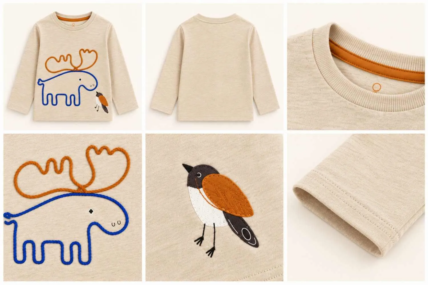 Kids Beige Top for Girls