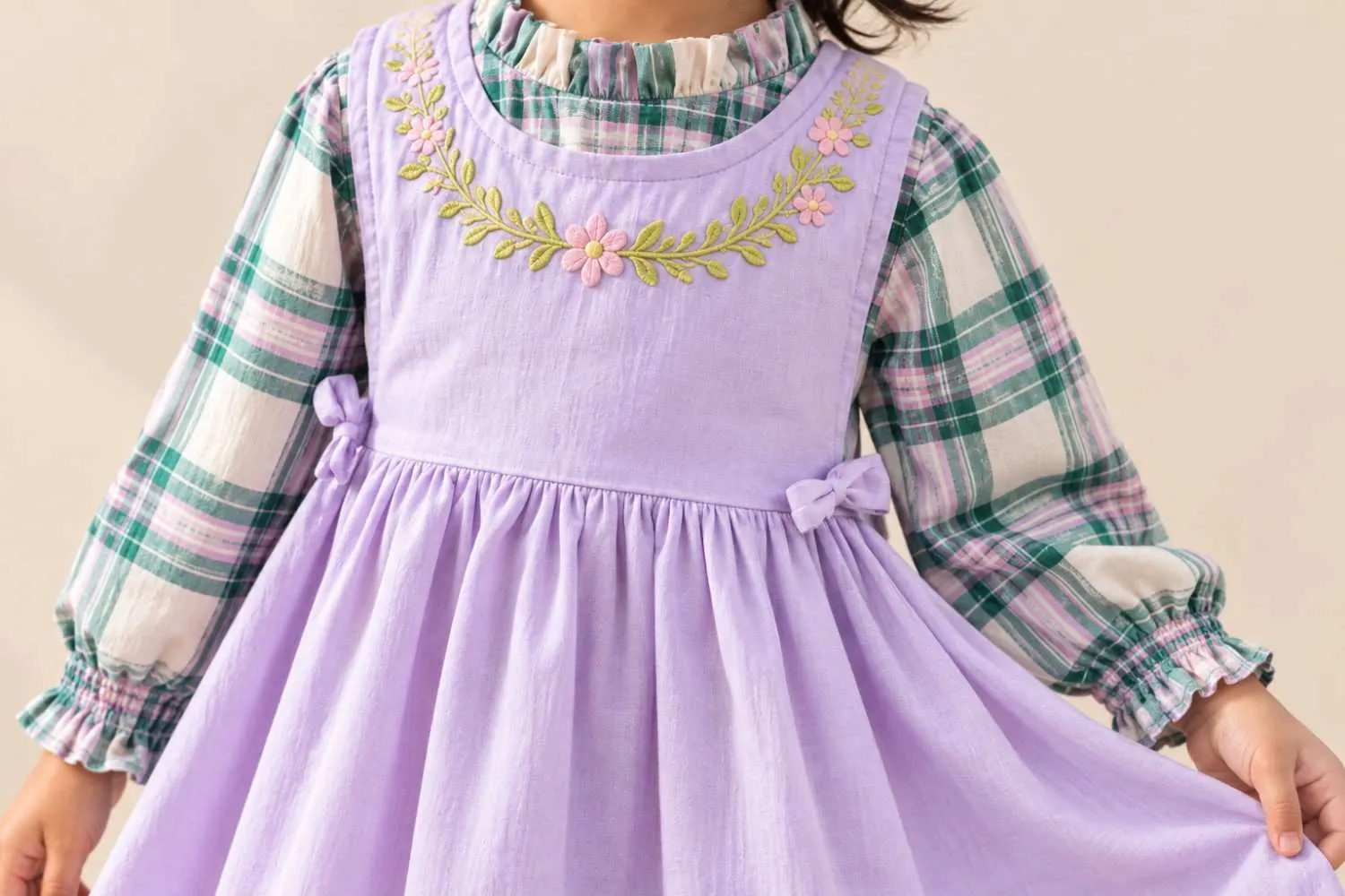 ruffle collar dress toddler