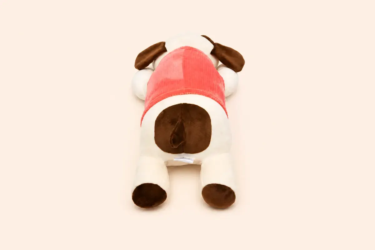 sleeping dog soft toy for boy