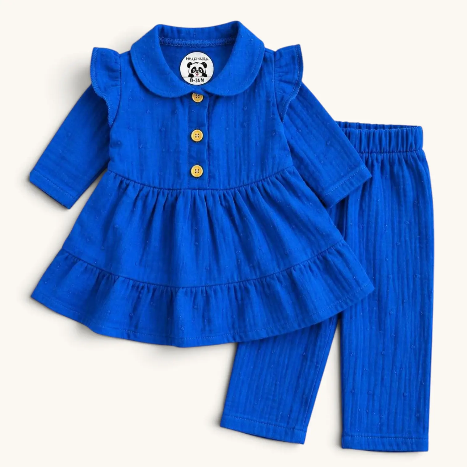 Muslis baby girl frock set