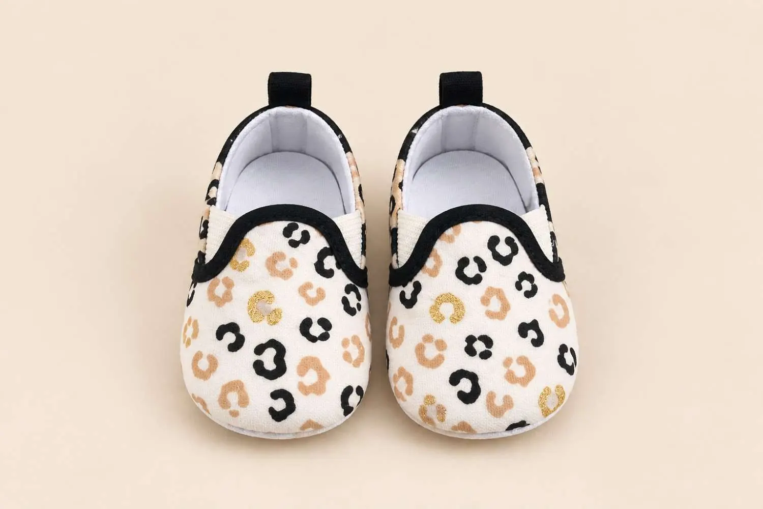 Leopard Baby Slip-On Shoes
