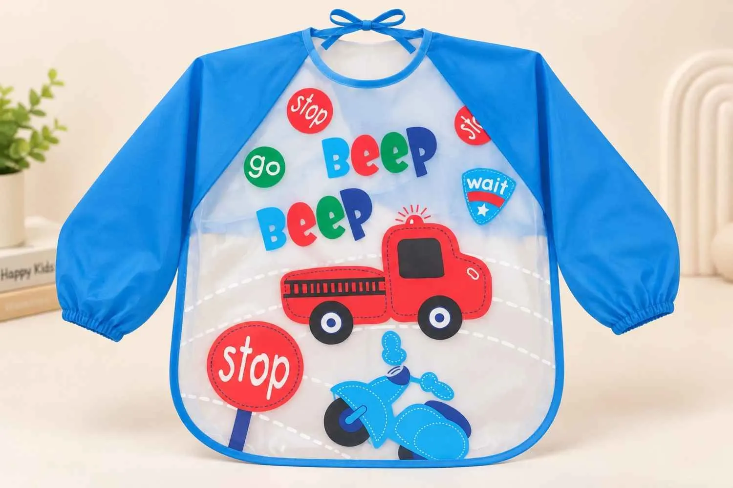 Waterproof Full-Sleeve Baby Feeding Bib